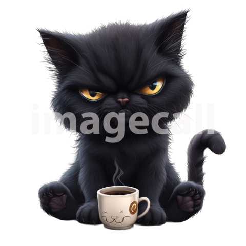 Clipart Grumpy Cats 7   300dpi