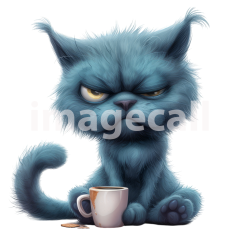 Clipart Grumpy Cats 5   300dpi