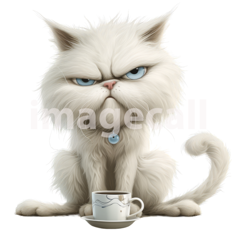 Clipart Grumpy Cats 6   300dpi