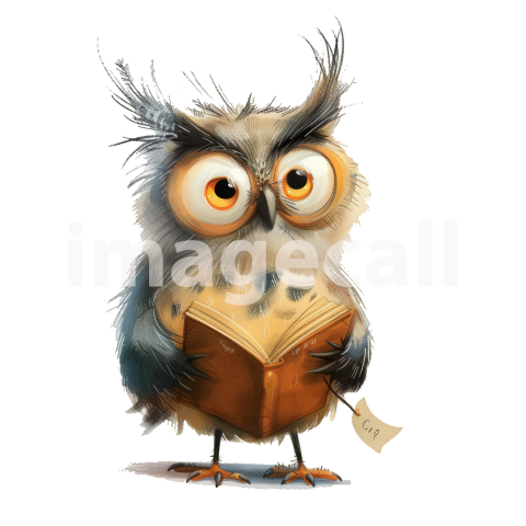 Clipart Night Owls 19   300dpi
