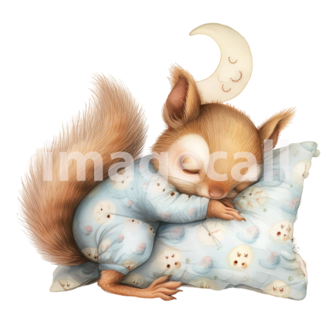 Clipart Sleeping Baby Animals 11   300dpi