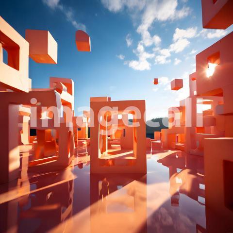 Abstract and surreal colorful and vivid (719)