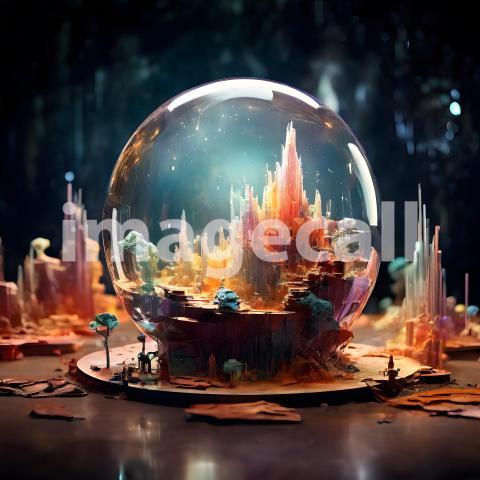 Abstract and surreal colorful and vivid (308)