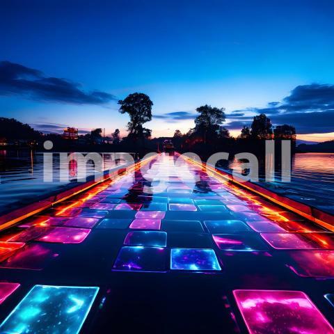 Abstract and surreal colorful and vivid (710)