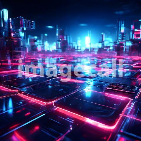 Abstract and surreal colorful and vivid (699)