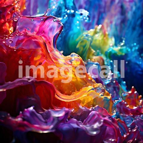 Abstract and surreal colorful and vivid (702)