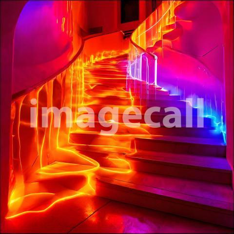 Abstract and surreal colorful and vivid (675)