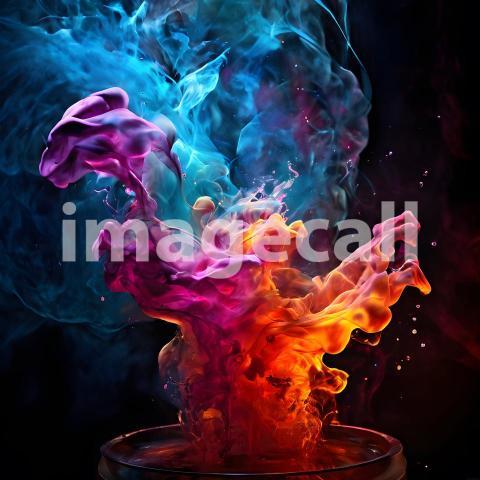 Abstract and surreal colorful and vivid (678)