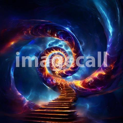 Abstract and surreal colorful and vivid (677)