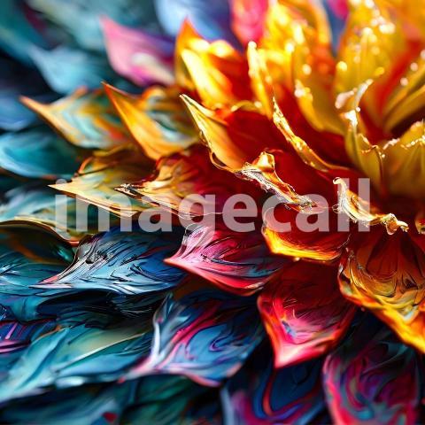 Abstract and surreal colorful and vivid (111)