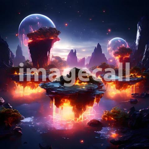 Abstract and surreal colorful and vivid (195)