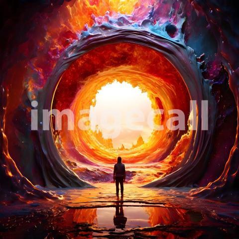 Abstract and surreal colorful and vivid (212)