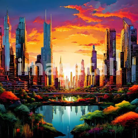 Abstract and surreal colorful and vivid (243)