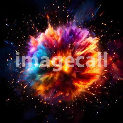 Abstract and surreal colorful and vivid (249)