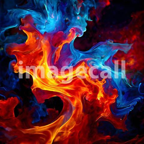 Abstract and surreal colorful and vivid (264)