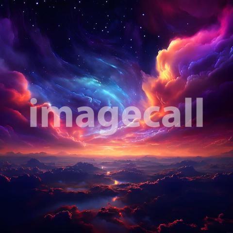 Abstract and surreal colorful and vivid (294)