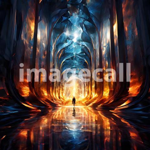 Abstract and surreal colorful and vivid (303)