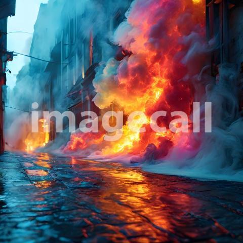 Abstract and surreal colorful and vivid (312)