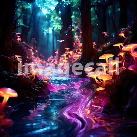 Abstract and surreal colorful and vivid (316)