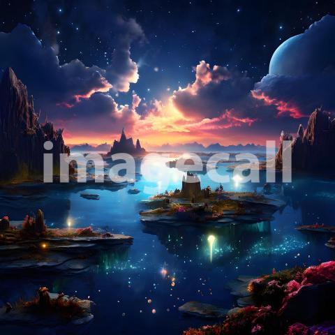 Abstract and surreal colorful and vivid (345)