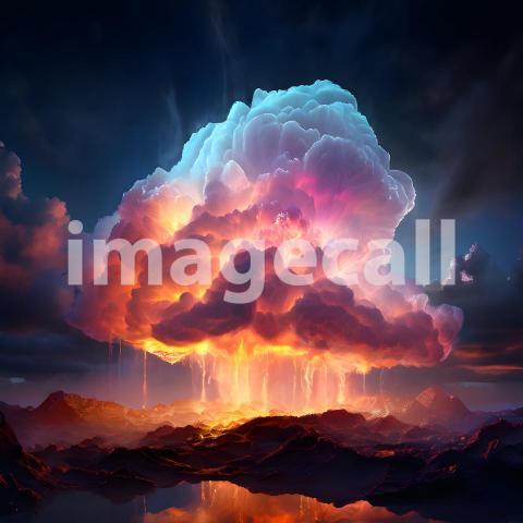 Abstract and surreal colorful and vivid (363)