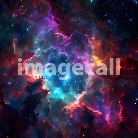 Abstract and surreal colorful and vivid (370)