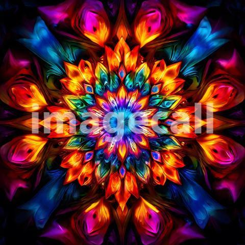 Abstract and surreal colorful and vivid (366)