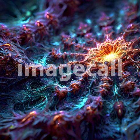 Abstract and surreal colorful and vivid (378)