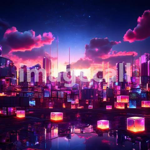 Abstract and surreal colorful and vivid (402)