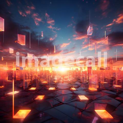 Abstract and surreal colorful and vivid (412)