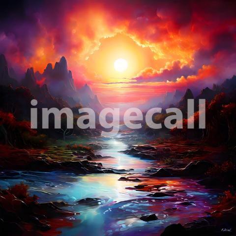 Abstract and surreal colorful and vivid (417)