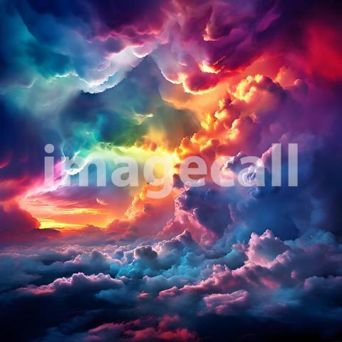 Abstract and surreal colorful and vivid (419)