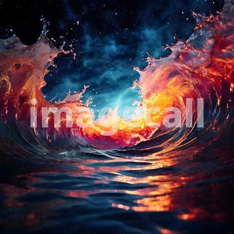 Abstract and surreal colorful and vivid (451)