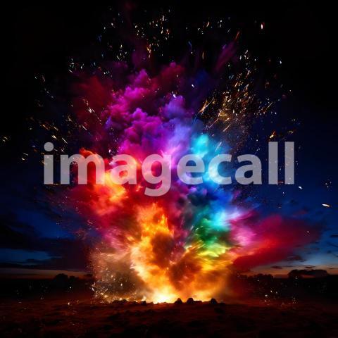 Abstract and surreal colorful and vivid (481)