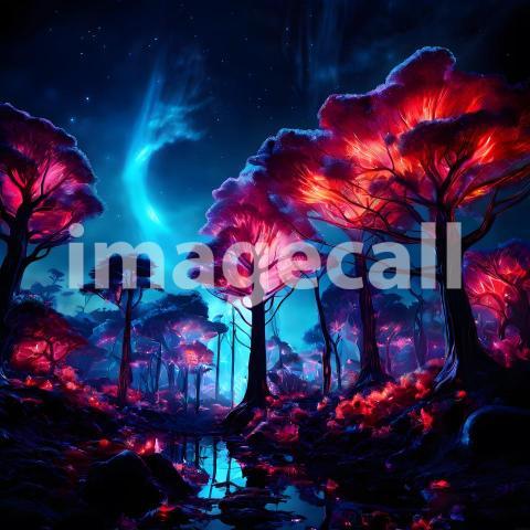 Abstract and surreal colorful and vivid (475)