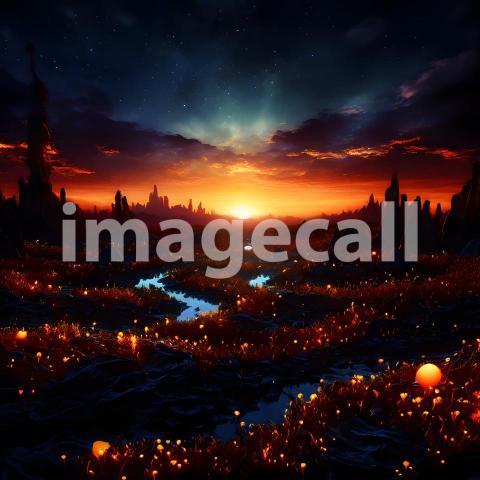 Abstract and surreal colorful and vivid (496)