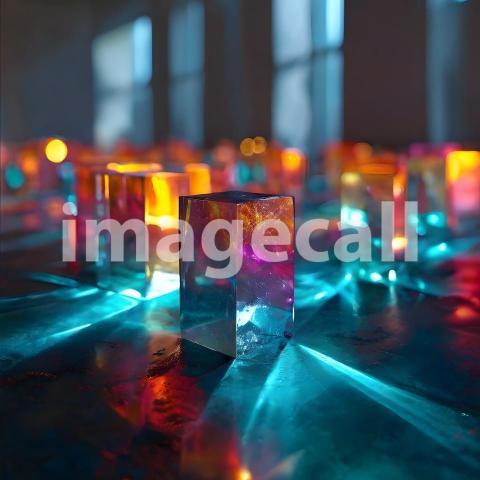 Abstract and surreal colorful and vivid (501)