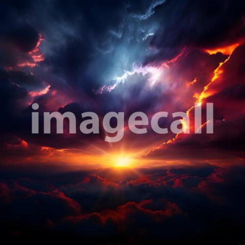 Abstract and surreal colorful and vivid (505)