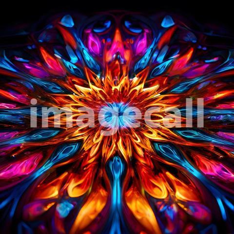 Abstract and surreal colorful and vivid (495)