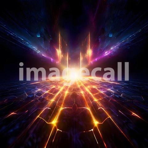 Abstract and surreal colorful and vivid (510)