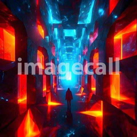 Abstract and surreal colorful and vivid (513)