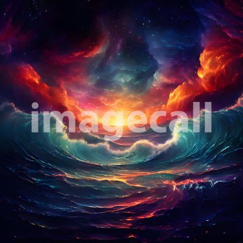 Abstract and surreal colorful and vivid (516)