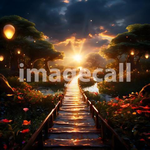 Abstract and surreal colorful and vivid (523)