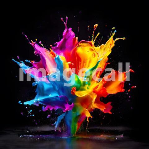 Abstract and surreal colorful and vivid (534)