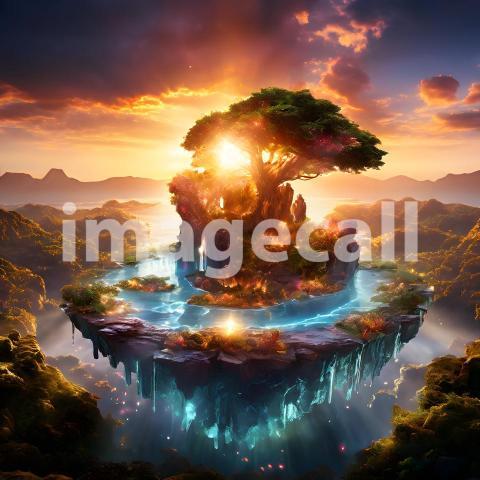 Abstract and surreal colorful and vivid (532)