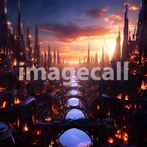 Abstract and surreal colorful and vivid (531)