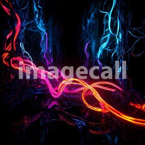 Abstract and surreal colorful and vivid (558)
