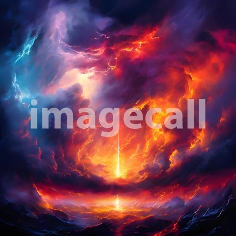 Abstract and surreal colorful and vivid (570)