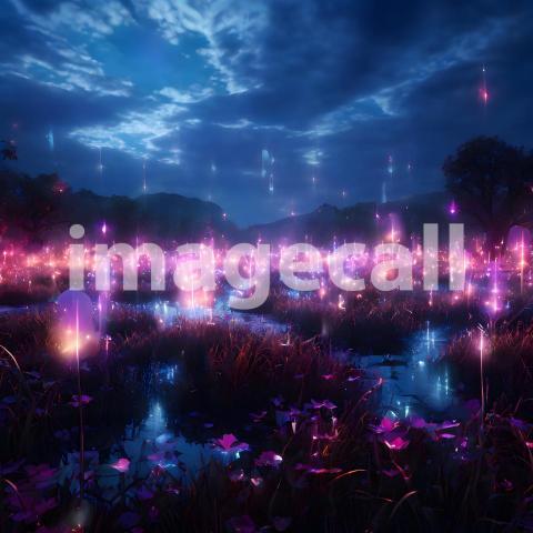 Abstract and surreal colorful and vivid (567)