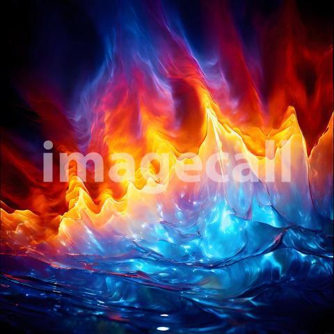 Abstract and surreal colorful and vivid (583)